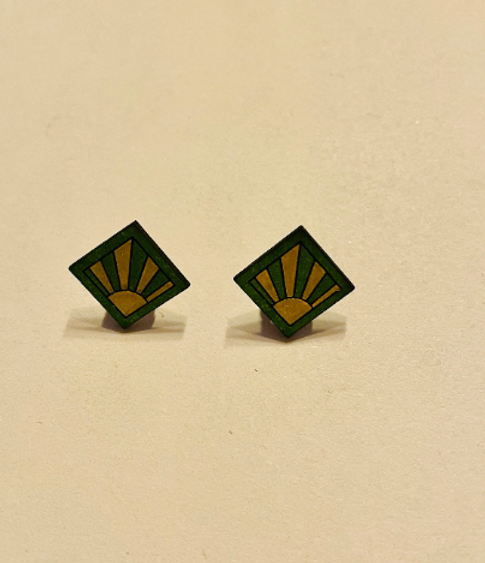 Art Deco. WALL SCONCES (square) 1/48th scale kit
