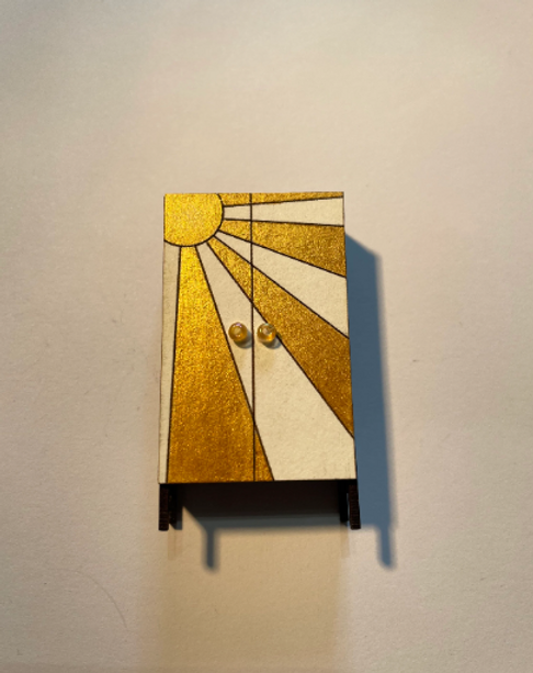Art Deco. WARDROBE..1/48th scale