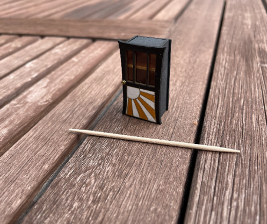 Art Deco.TALL CABINET. 1/48th scale kit