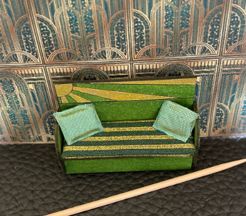 Art Deco collection. SOFA. 1/48th scale kit