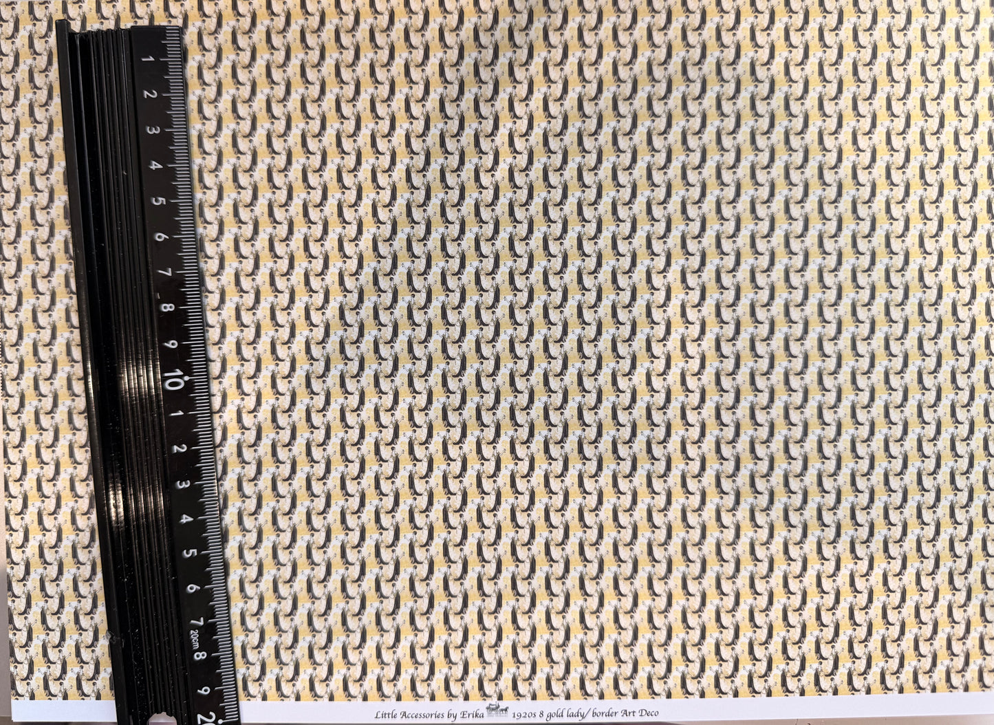 Wallpaper ART DECO 8 ladies gold