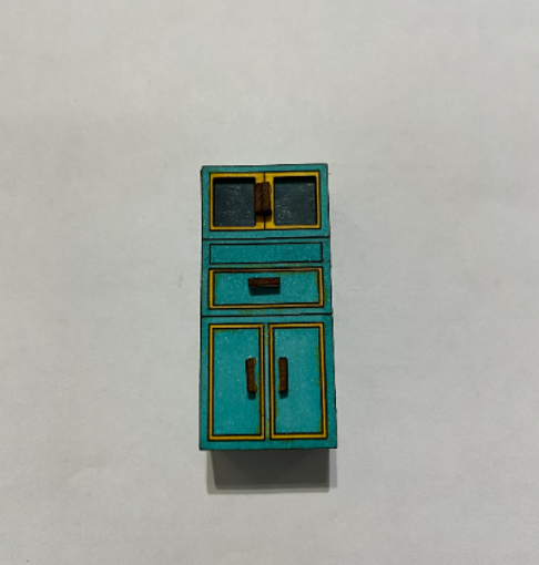 NANA'S 1970s KITCHEN CUPBOARD 1/48th scale kit