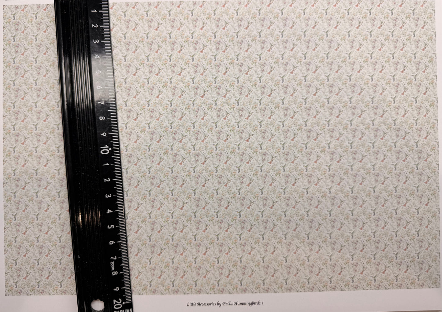 FABRIC hummingbirds 1