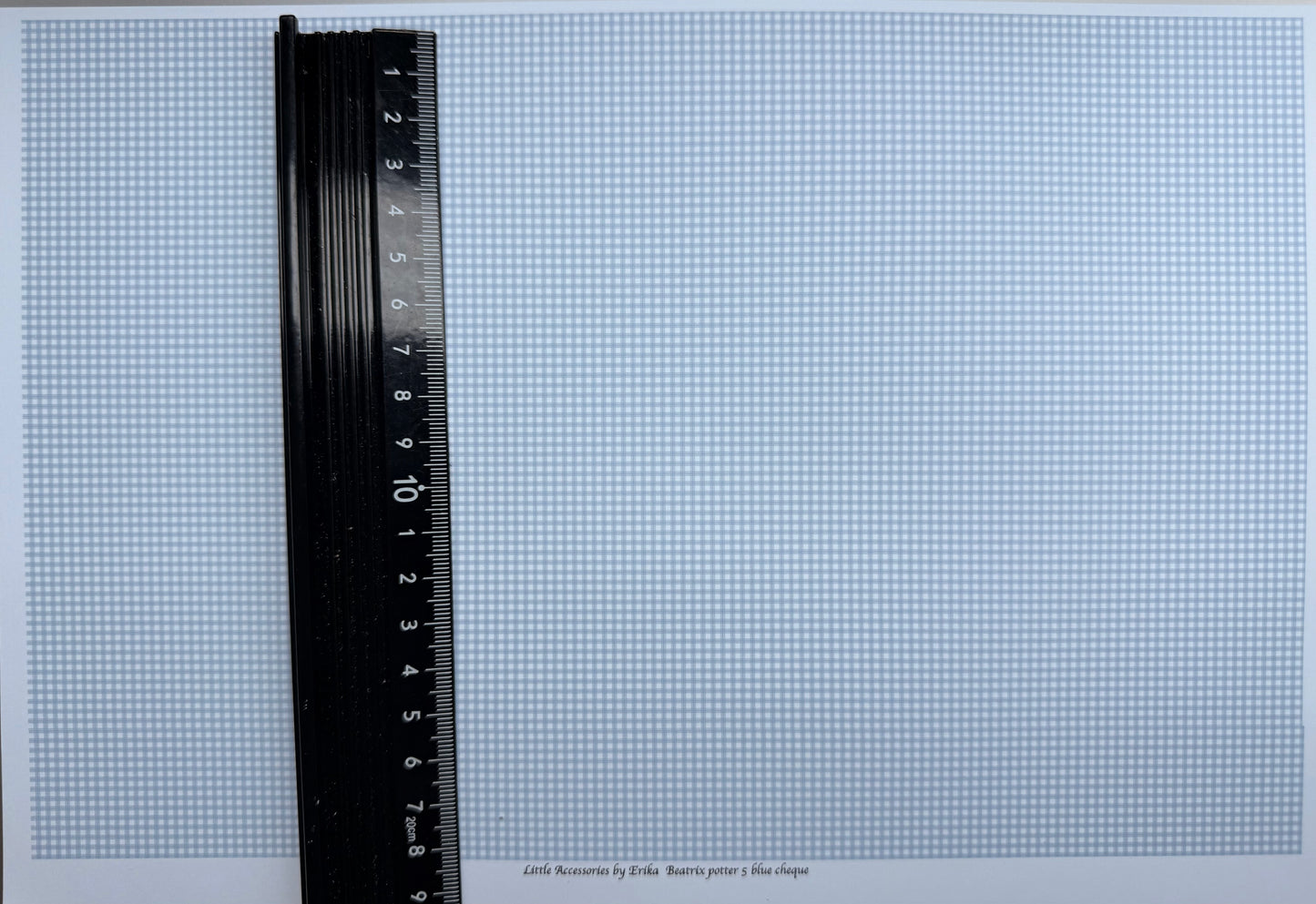 Wallpaper BP 5 blue check diamonds