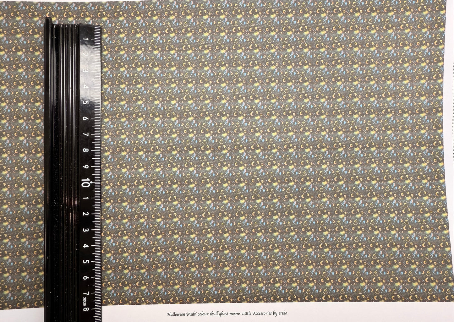 wallpaper halloween multi coloured skull moon ghosts