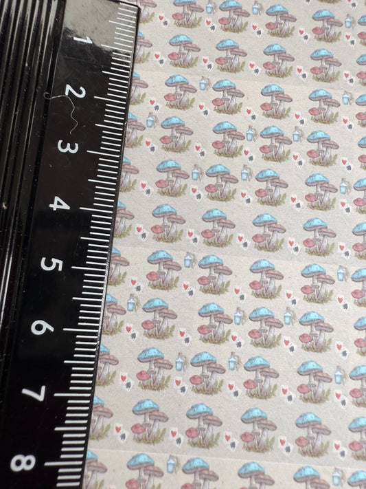 FABRIC Alice 4 Cat/flowers purple