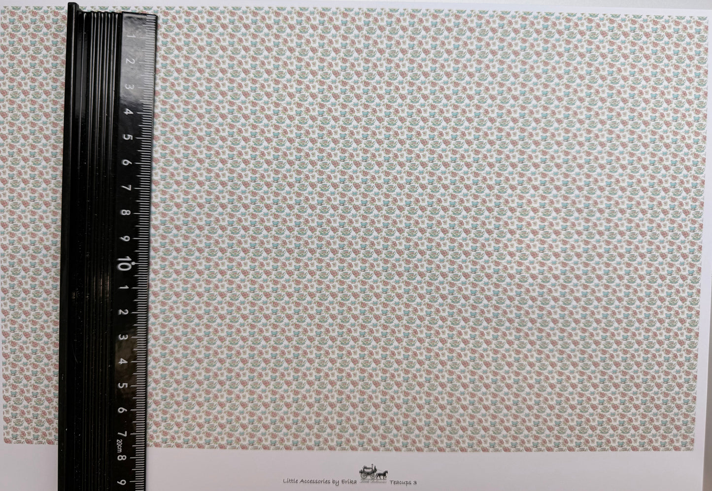 wallpaper kitchen teacups 3