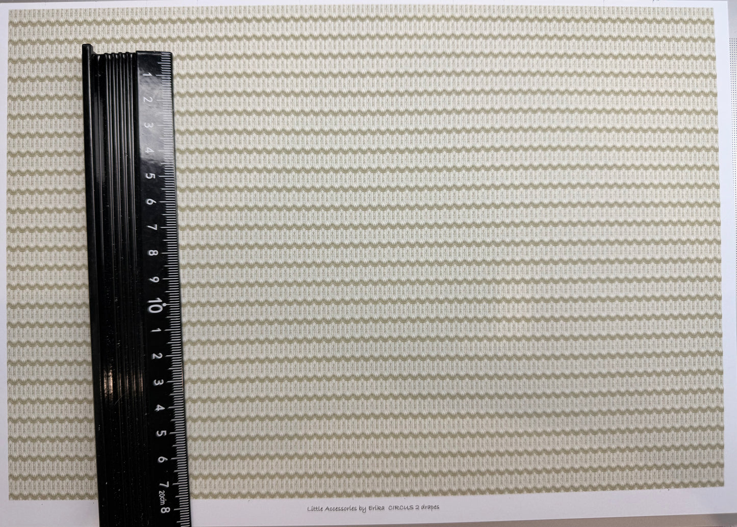 Wallpaper. CIRCUS. cream drapes 2