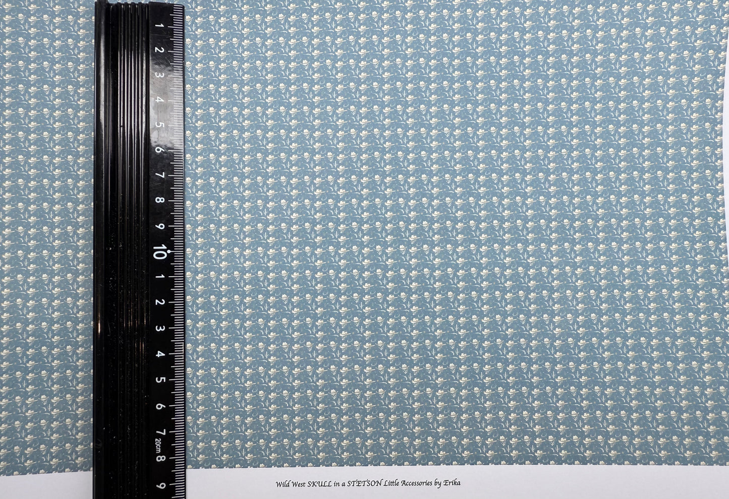 Wallpaper Wild West Skull in Stetson