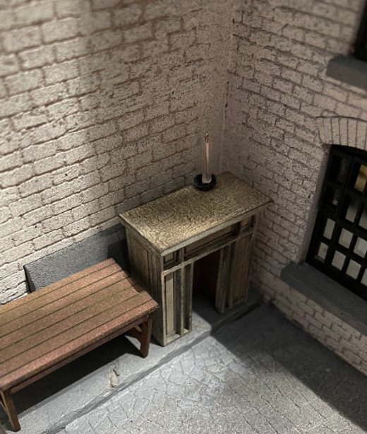 HOMEMAKING. UTILITY TABLE.1/48th scale kit