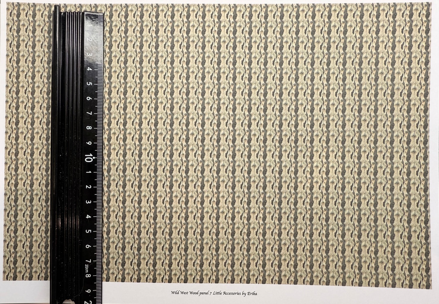 Wallpaper wild west Wool Panel 7