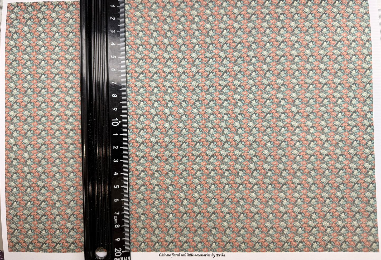 Wallpaper Chinese floral red ***