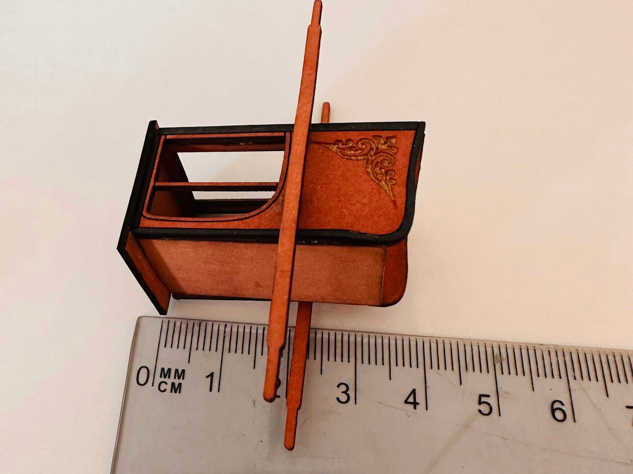 Royal Range. SEDAN CHAIR 1/48th scale kit