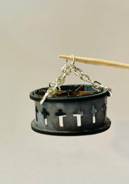 Gothic collection. CROSSES  (round)CHANDELIER. 1/48th scale