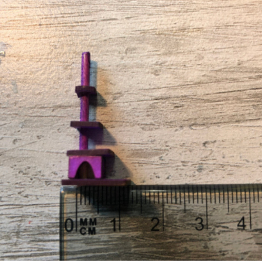 HOMEMAKING COLLECTION.Cat climbing tower. (1 in kit) 1/48th scale