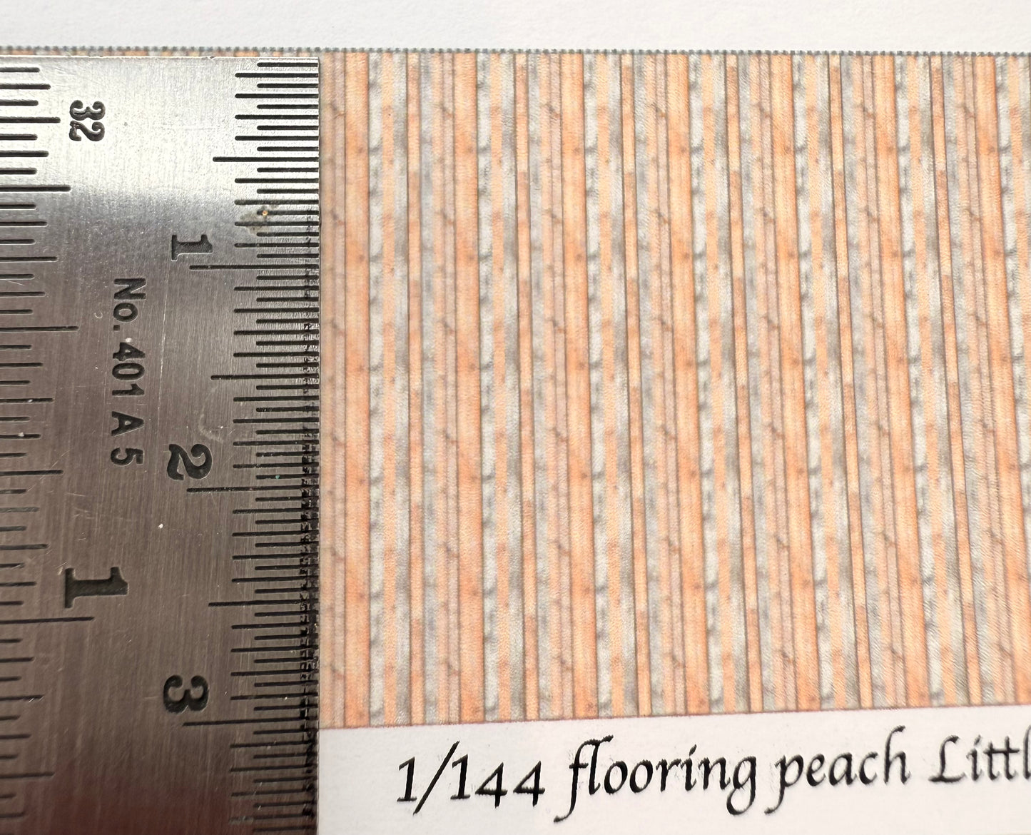 1/144 scale flooring peach wood boards