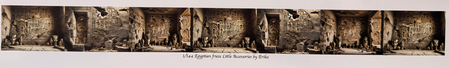 1/144 scale wallpaper egyptian frieze trim to size