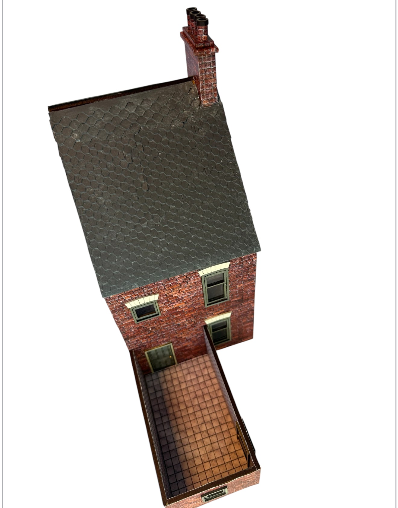 NANA's VICTORIAN HOUSE TERRACE KIT 3D . 1/48th scale house