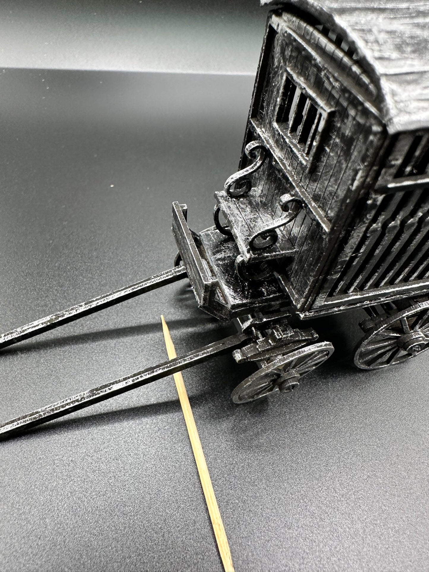 Punishment & persuasion/ Gothic. PRISON WAGON unpainted, 1/48th scale kit