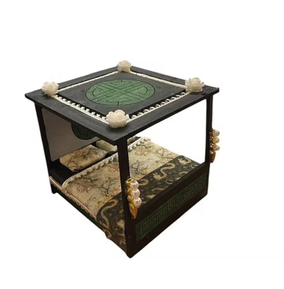 Chinese collection. 4 poster bed. 1/48th scale KIT