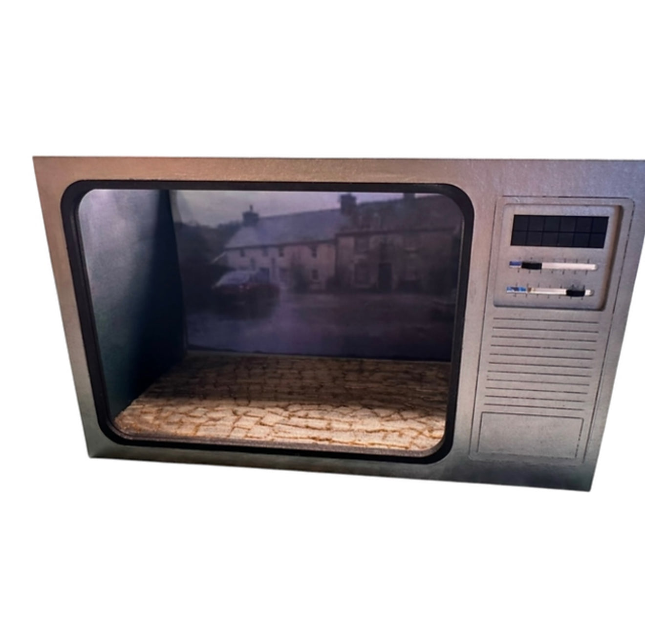 1980s TV box room, 1/48th scale KIT