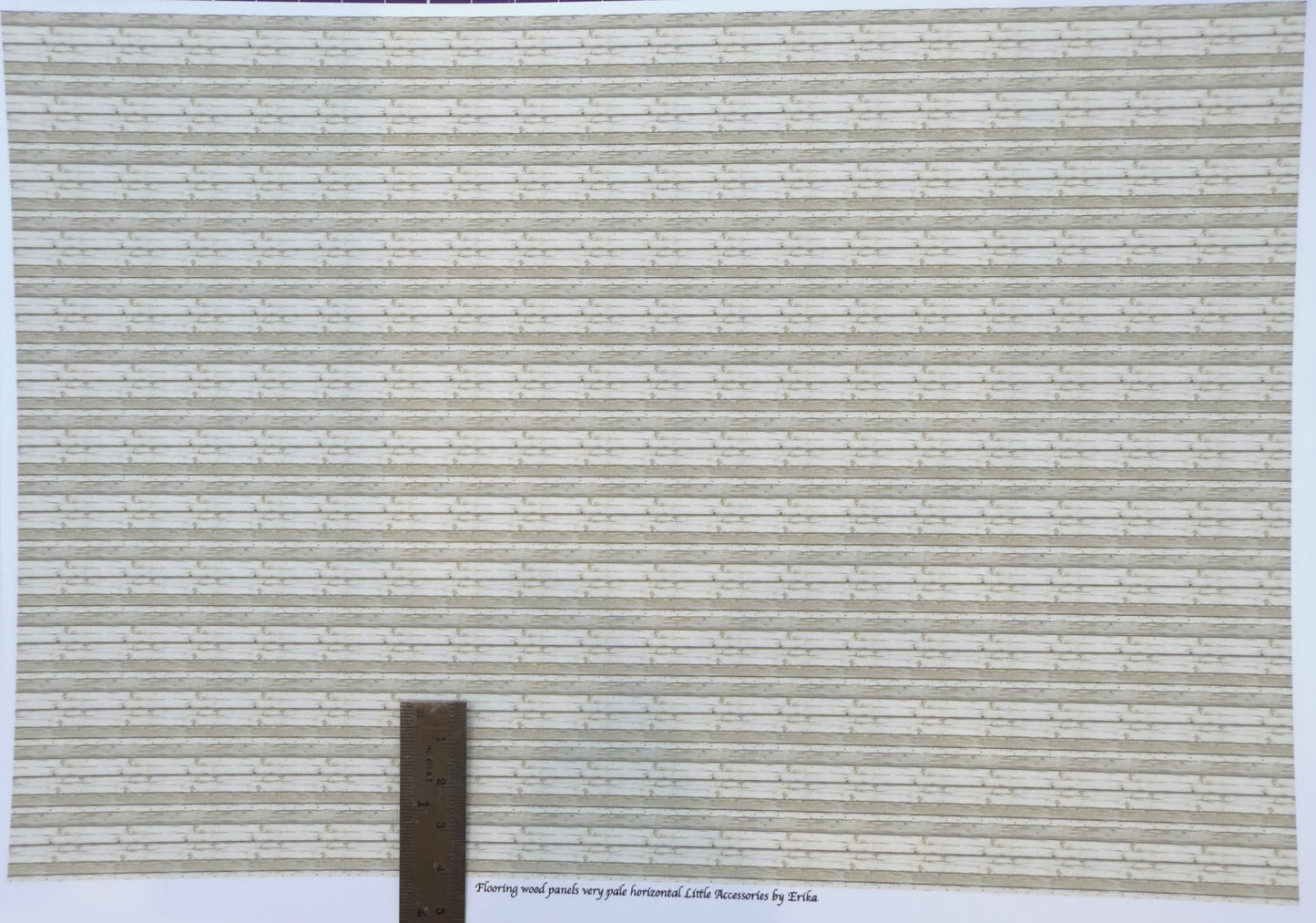 FABRIC  wood panel very pale horizontal 1/48