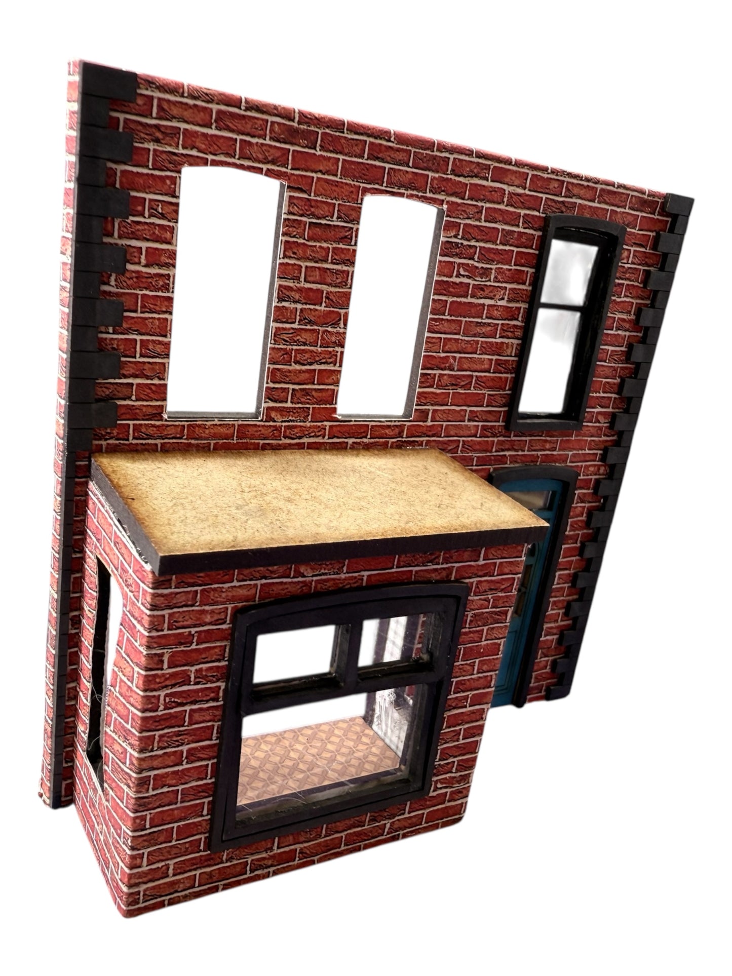 NANA's VICTORIAN HOUSE TERRACE KIT 3D . 1/48th scale house