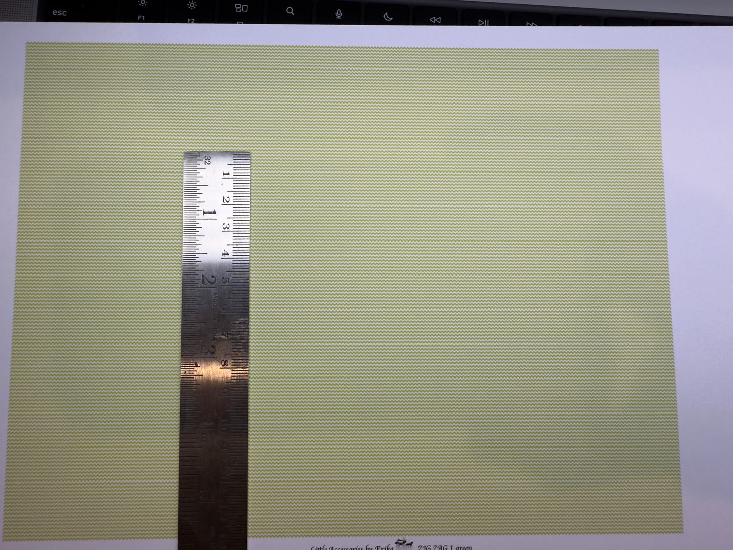 Wallpaper CONTRAST Zigzag 4 green