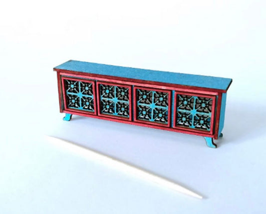 Moroccan sideboard 1/48th scale kit