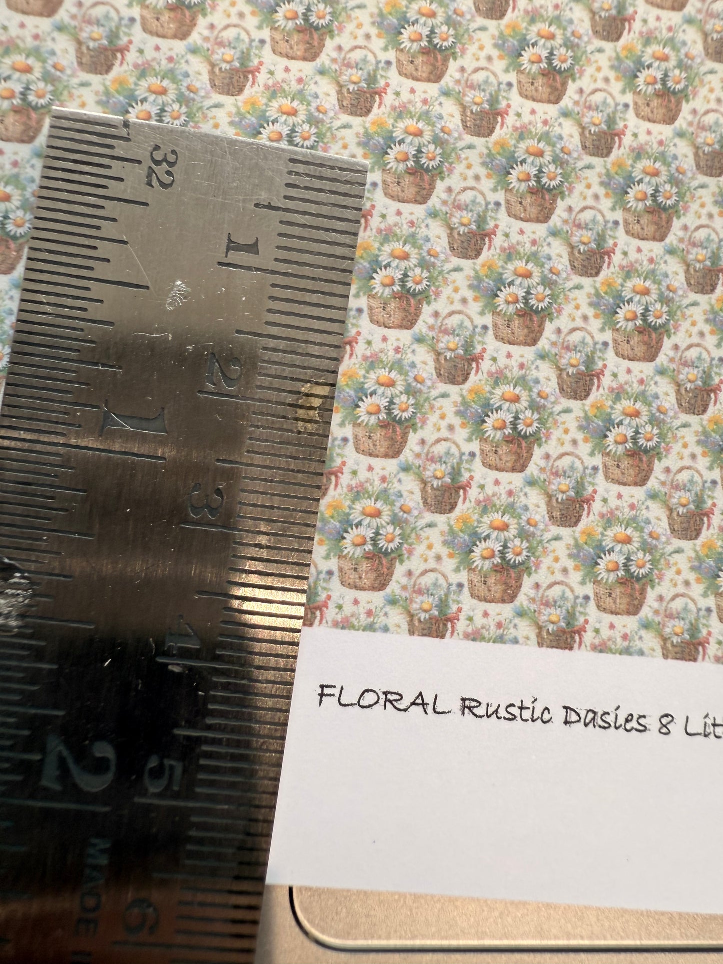 FABRIC Rustic Daisies 8