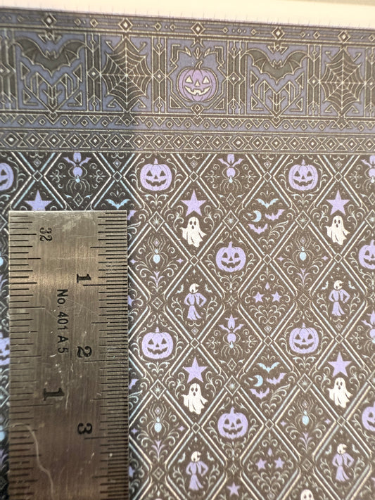 SET Matching HALLOWEEN PURPLE GHOSTS