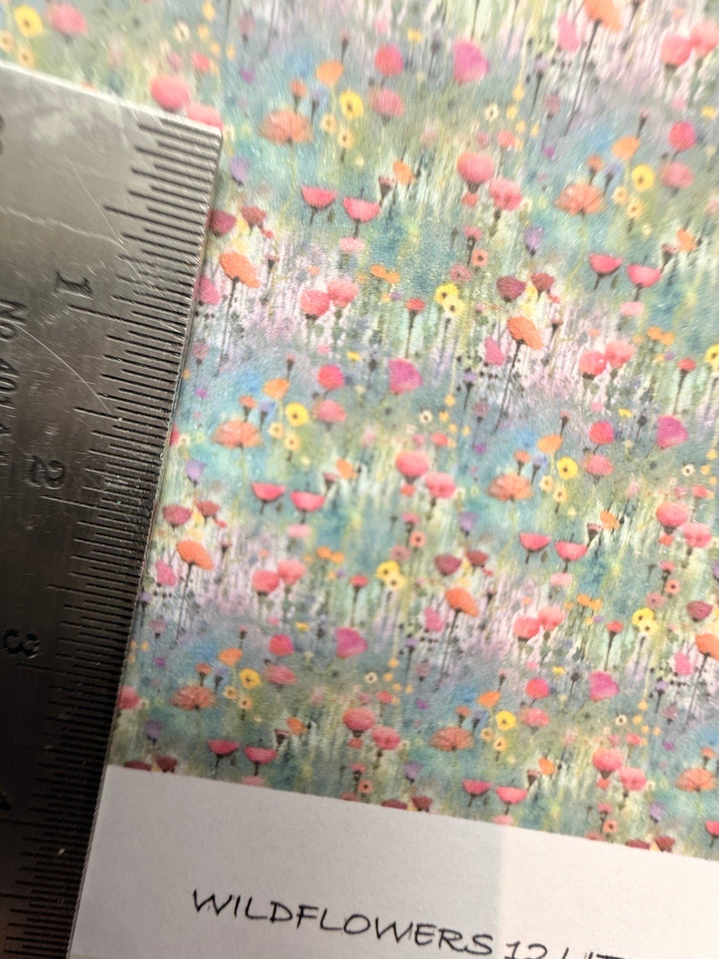 WALLPAPER FLORAL WILDFLOWERS 12