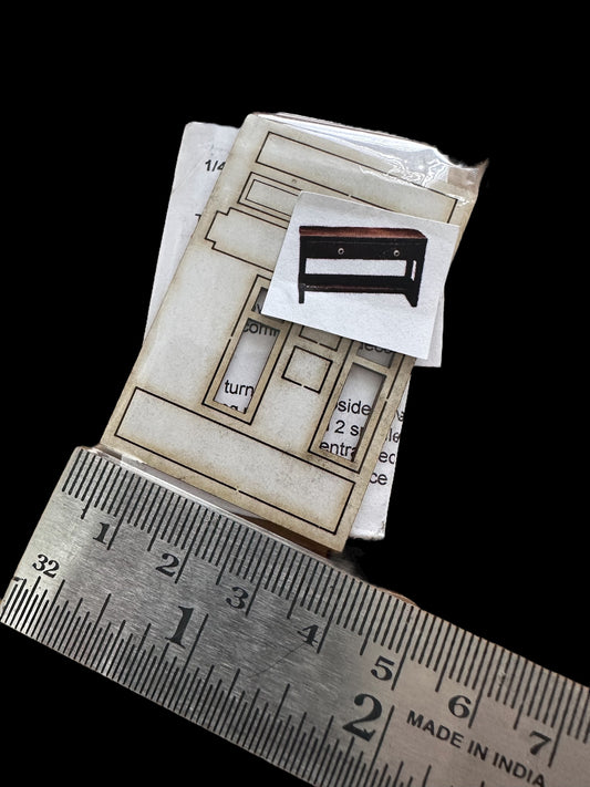 ENTRANCE TABLE  - modern narrow 1/48th scale KIT