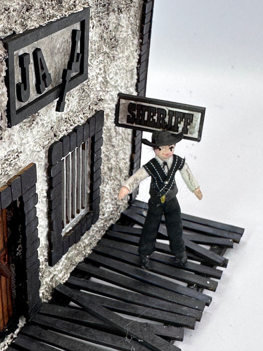 Wild West collection. Jail house. 1/48th scale KIT