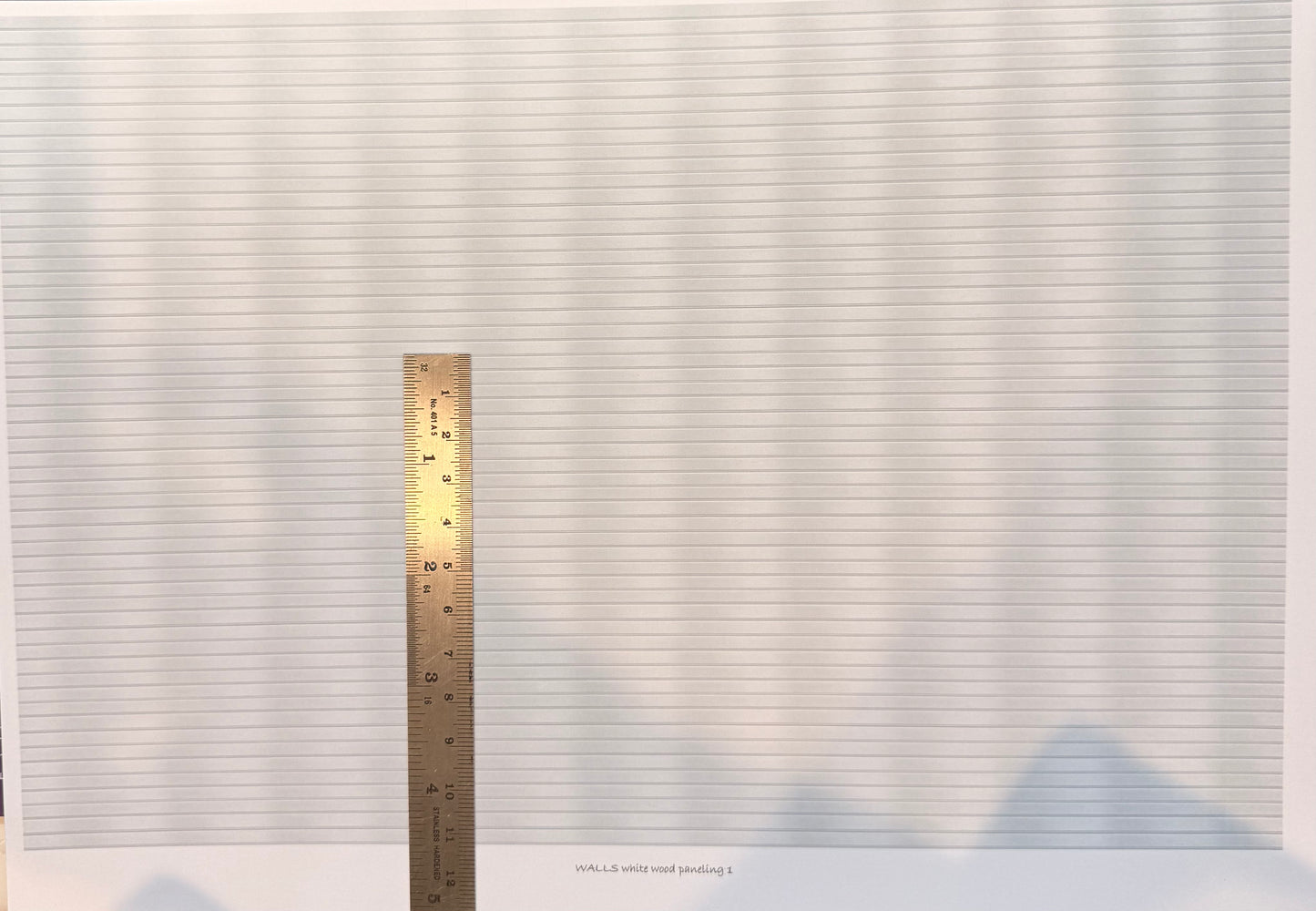 WALLPAPER WOOD PANELLING WHITE 1