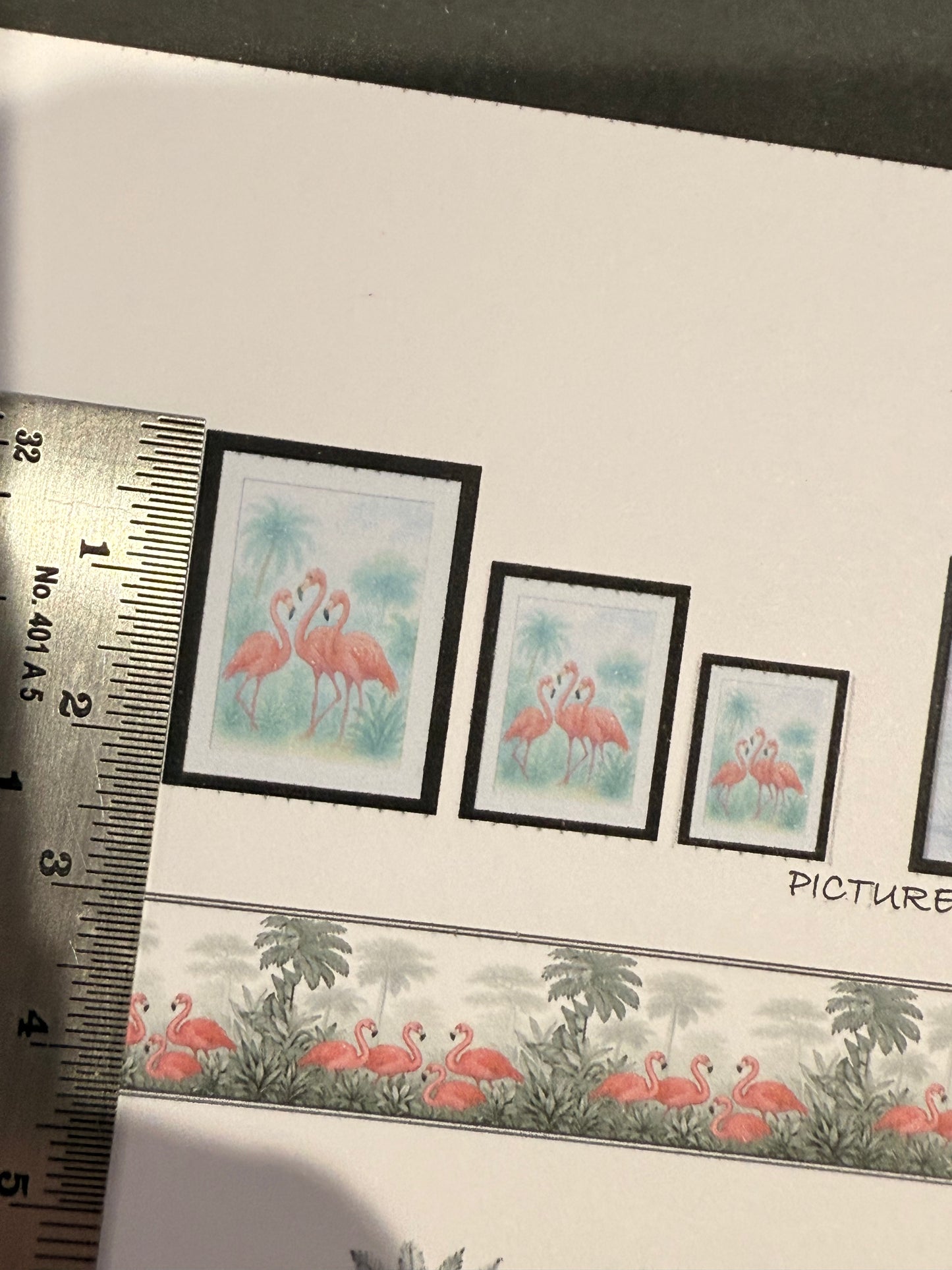 SET 1/48 SCALE FLAMINGOS