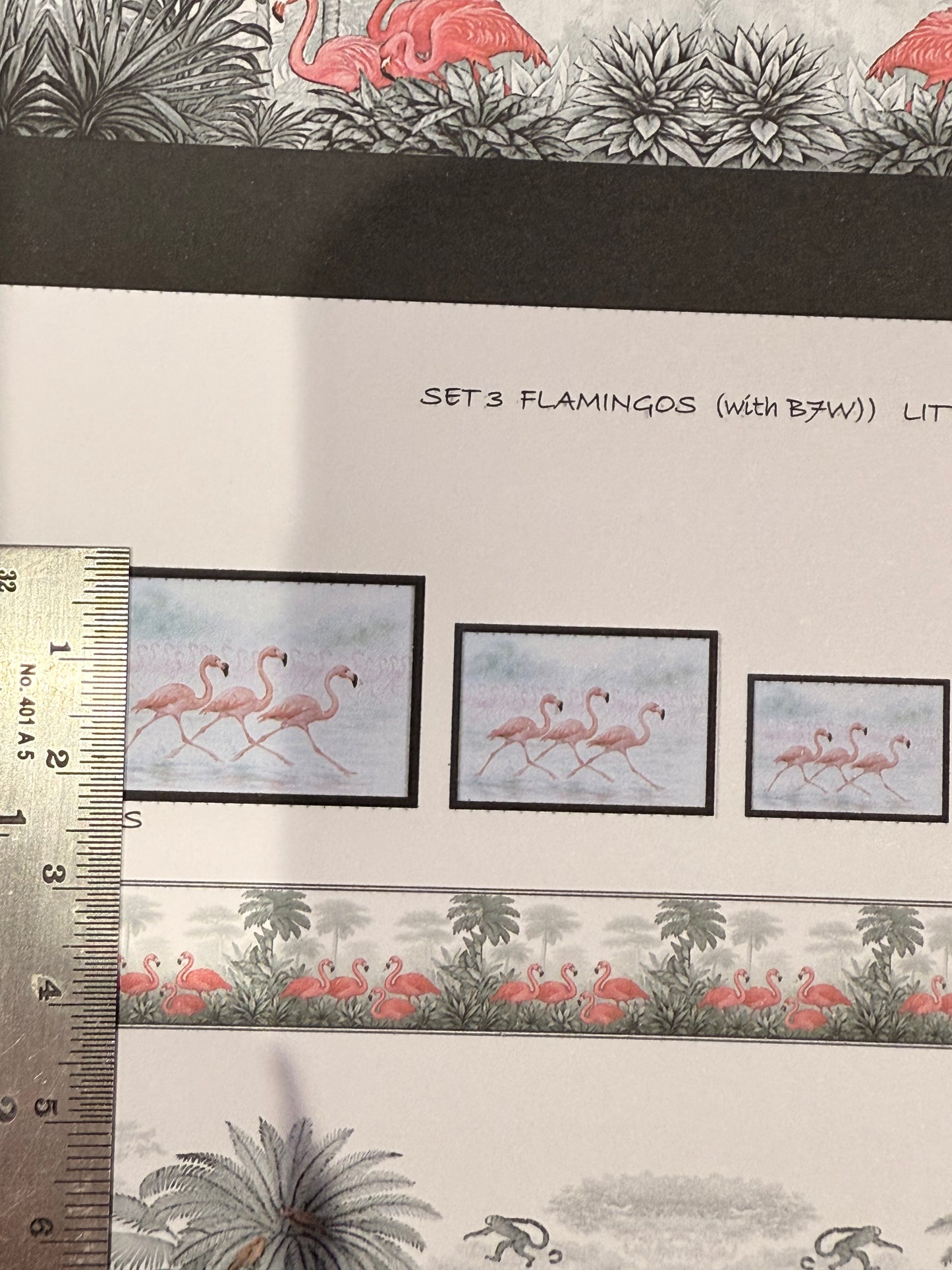 SET 1/48 SCALE FLAMINGOS