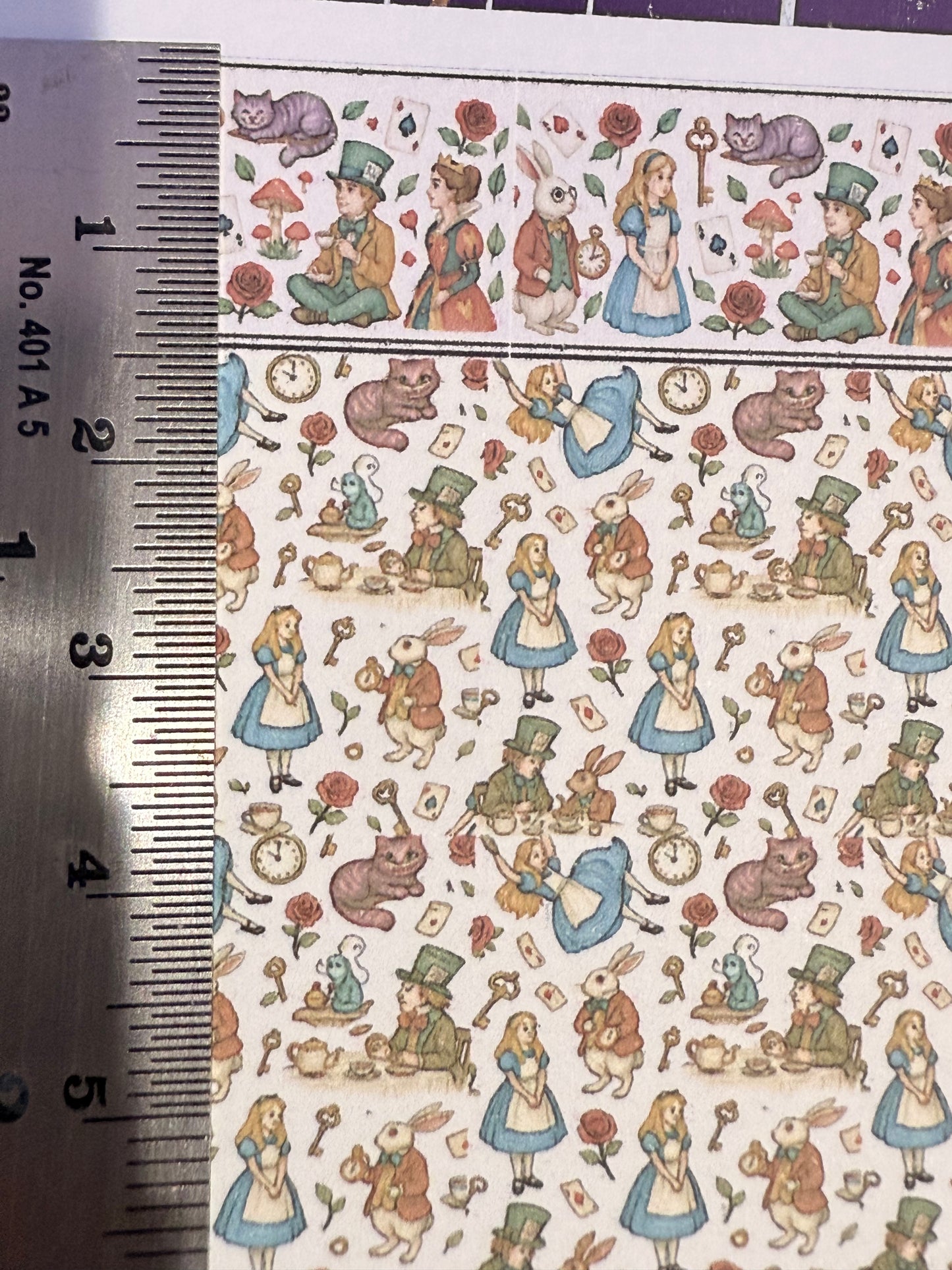 SET OF 1/48 SCALE ALICE & HER TEA PARTY