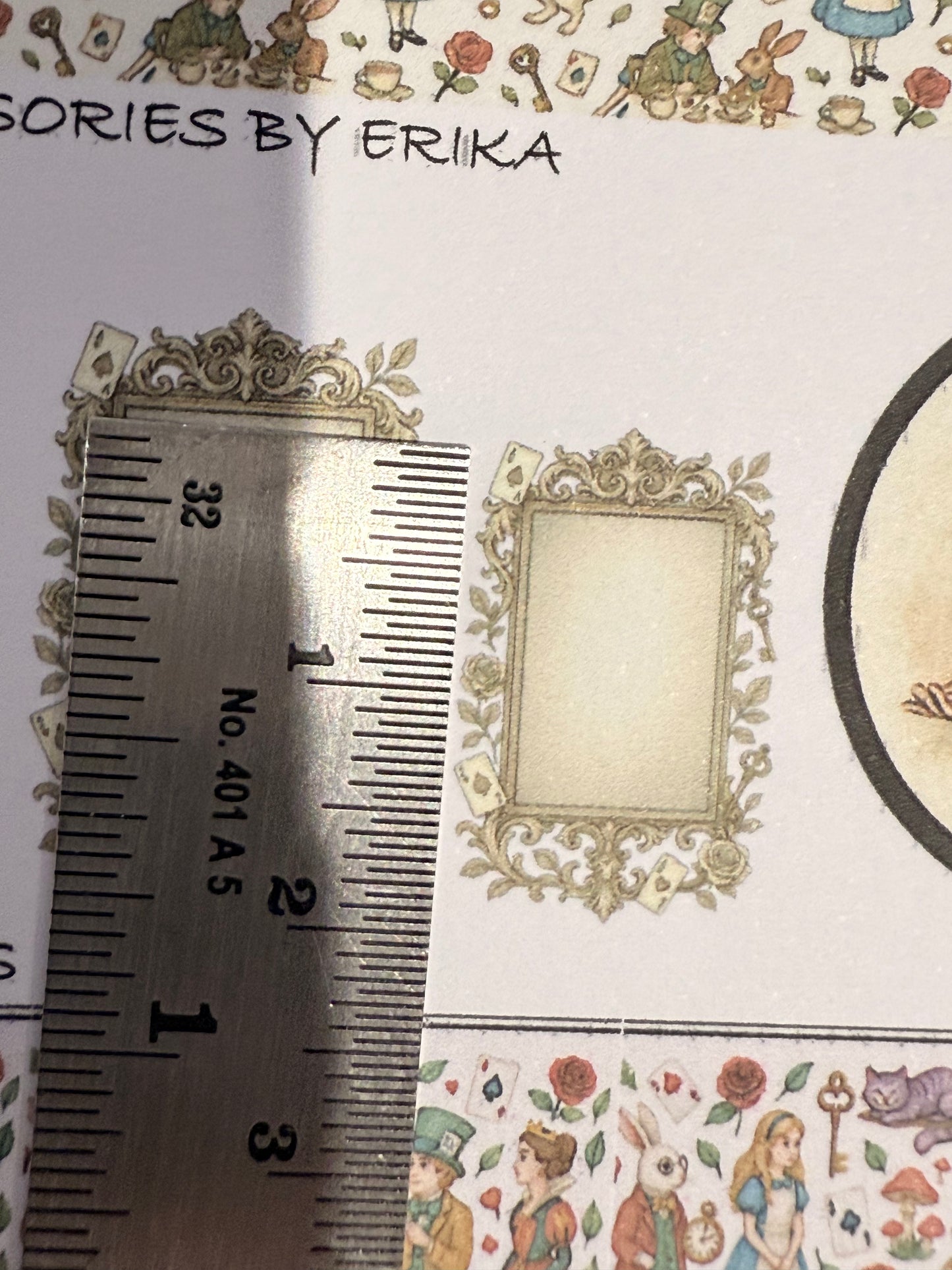 SET OF 1/48 SCALE ALICE & HER TEA PARTY