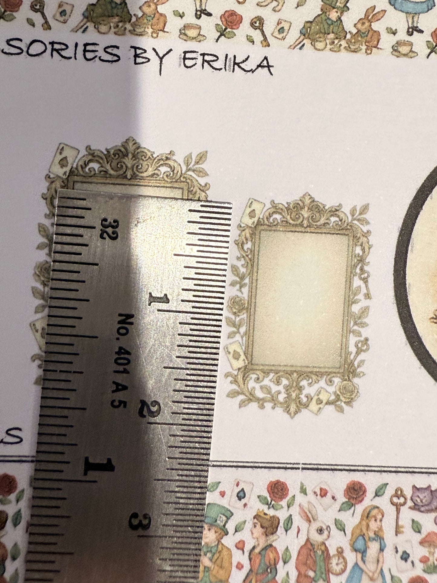 SET OF 1/48 SCALE ALICE & HER TEA PARTY