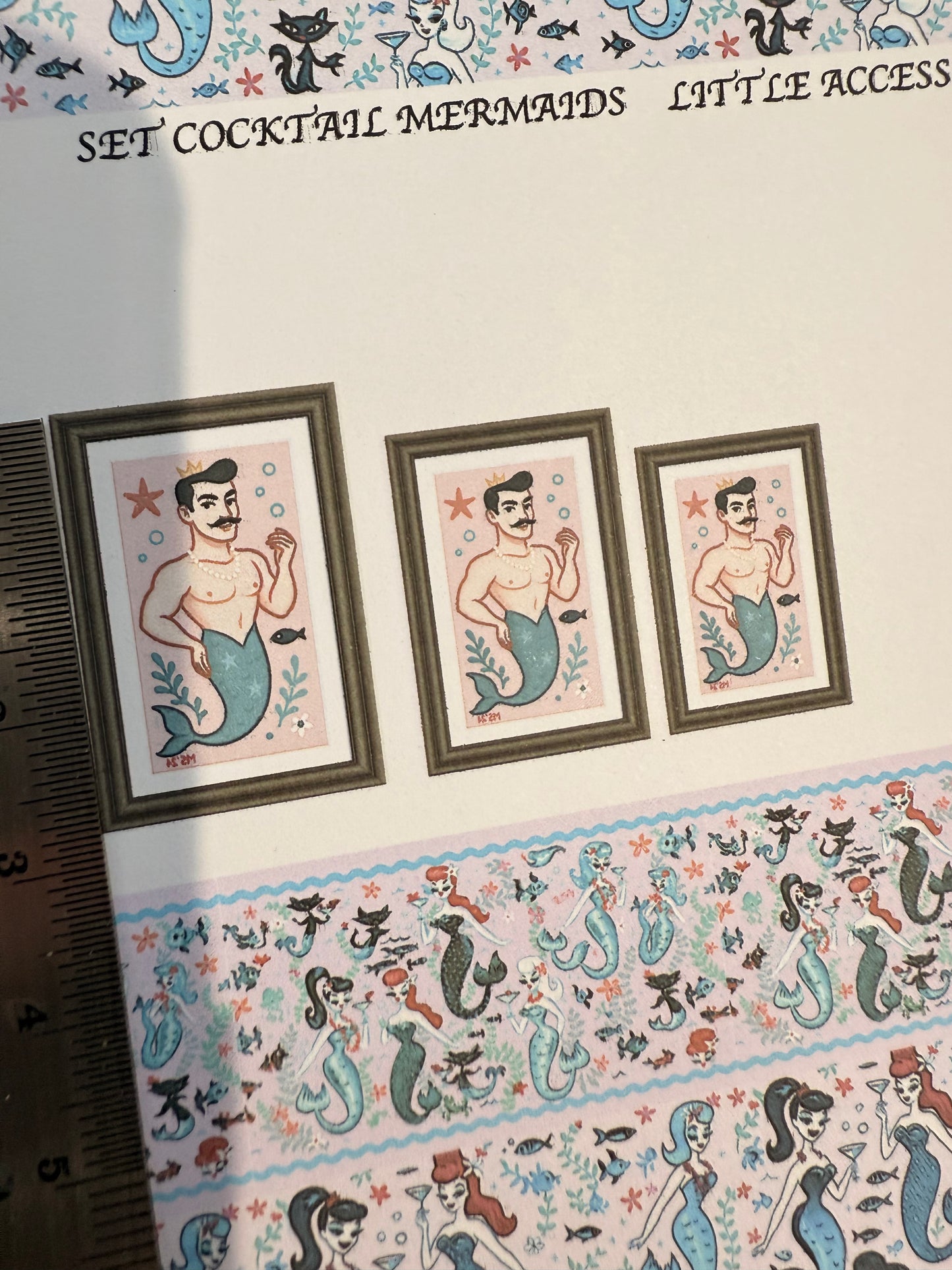 SET-  COCKTAIL MERMAIDS 1/48 SCALE