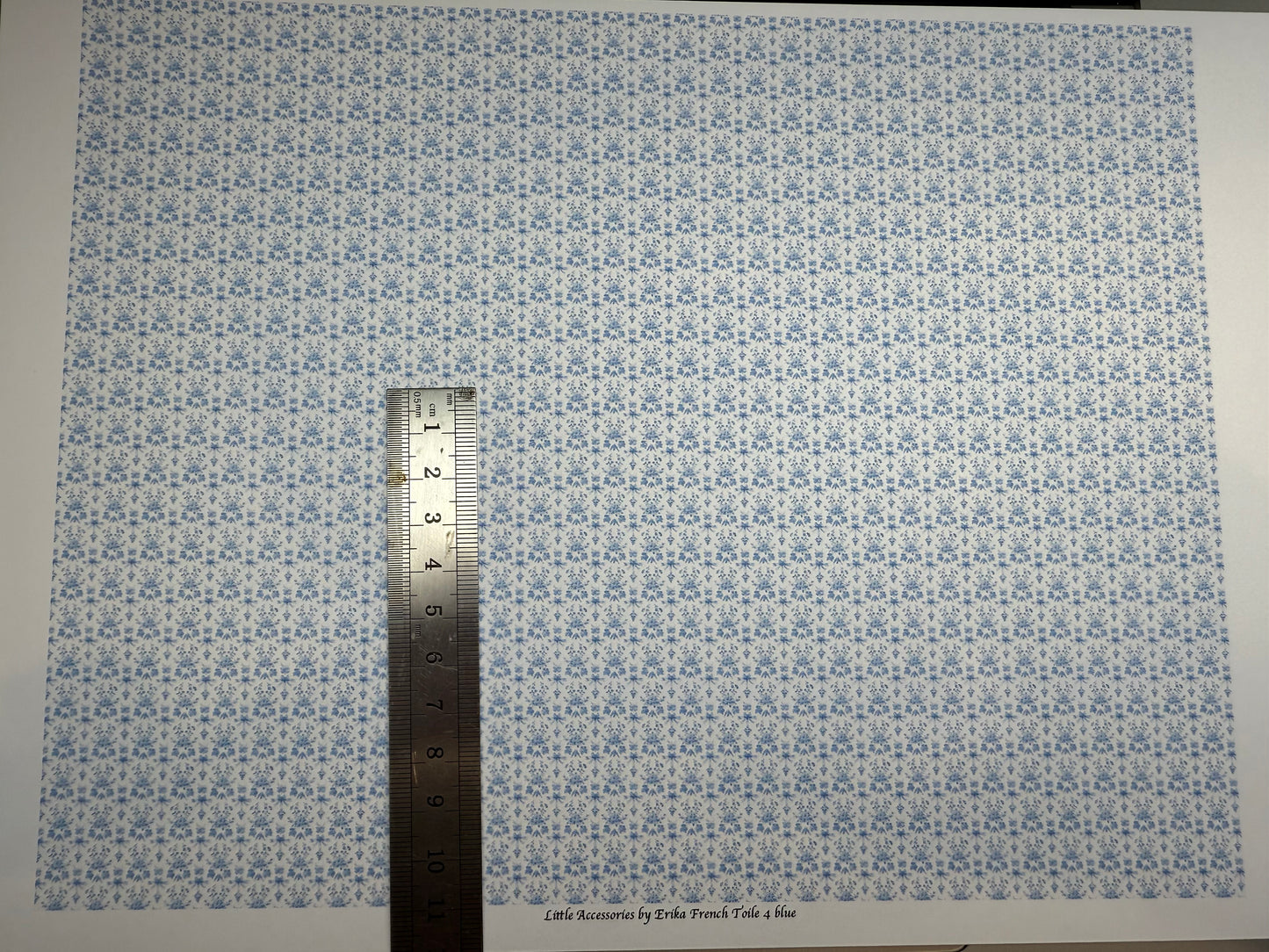 Wallpaper FRENCH TOILE blue 4