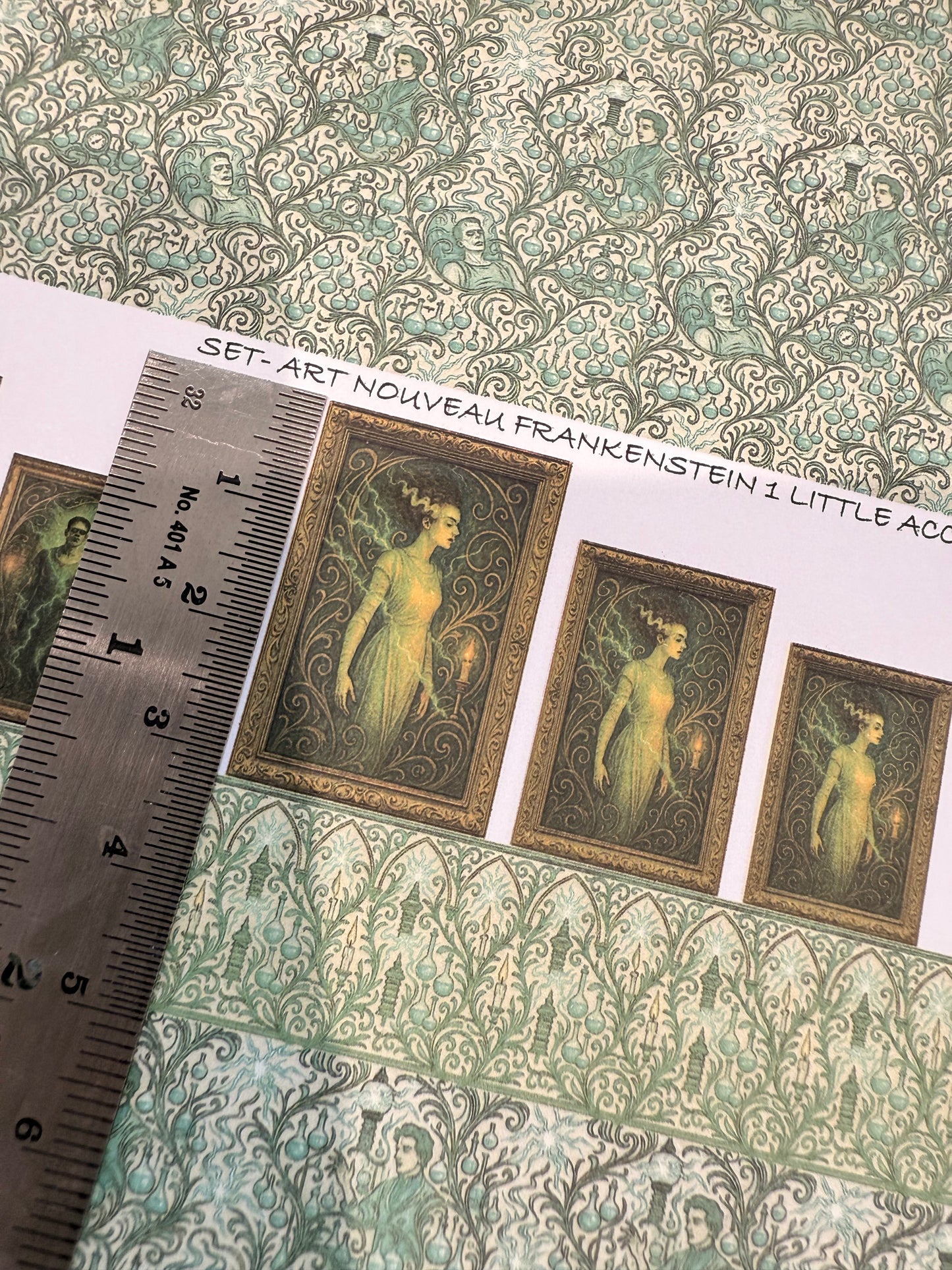 SET - ART NOUVEAU FRANKENSTEIN 1      1/48