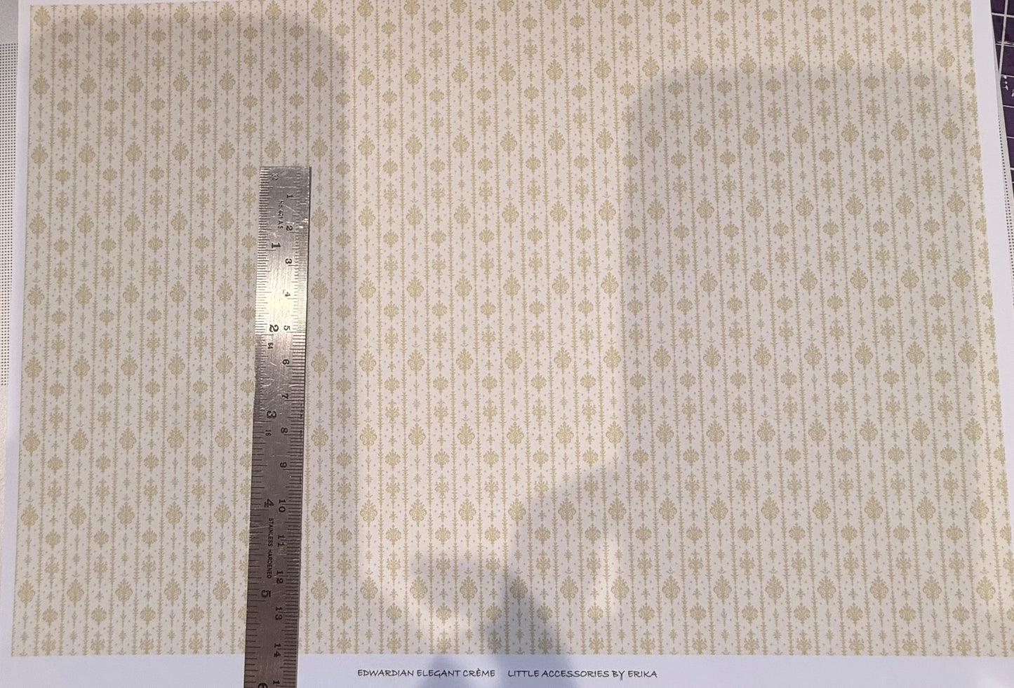 WALLPAPER EDWARDIAN ELEGANT CREM