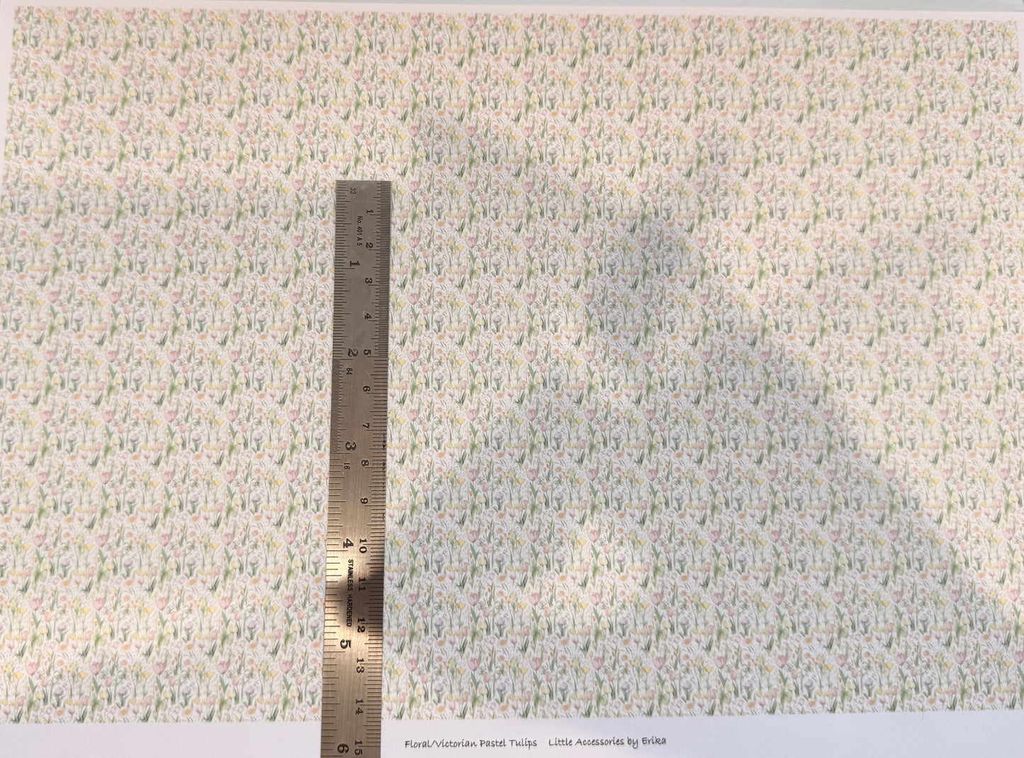 FLORAL /VICTORIAN PASTEL TULIPS 1/48