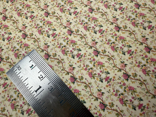 Wallpaper VICTORIAN Wavy roses