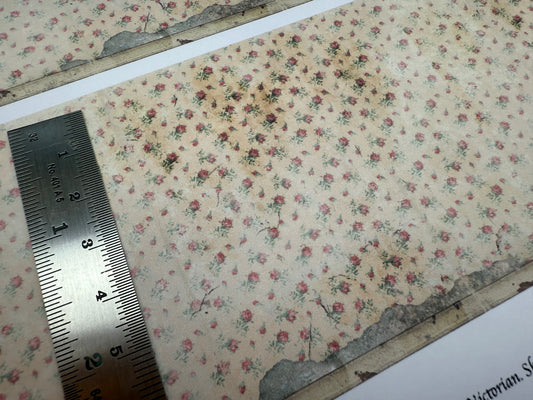 Wallpaper Victorian. shabby roses 1