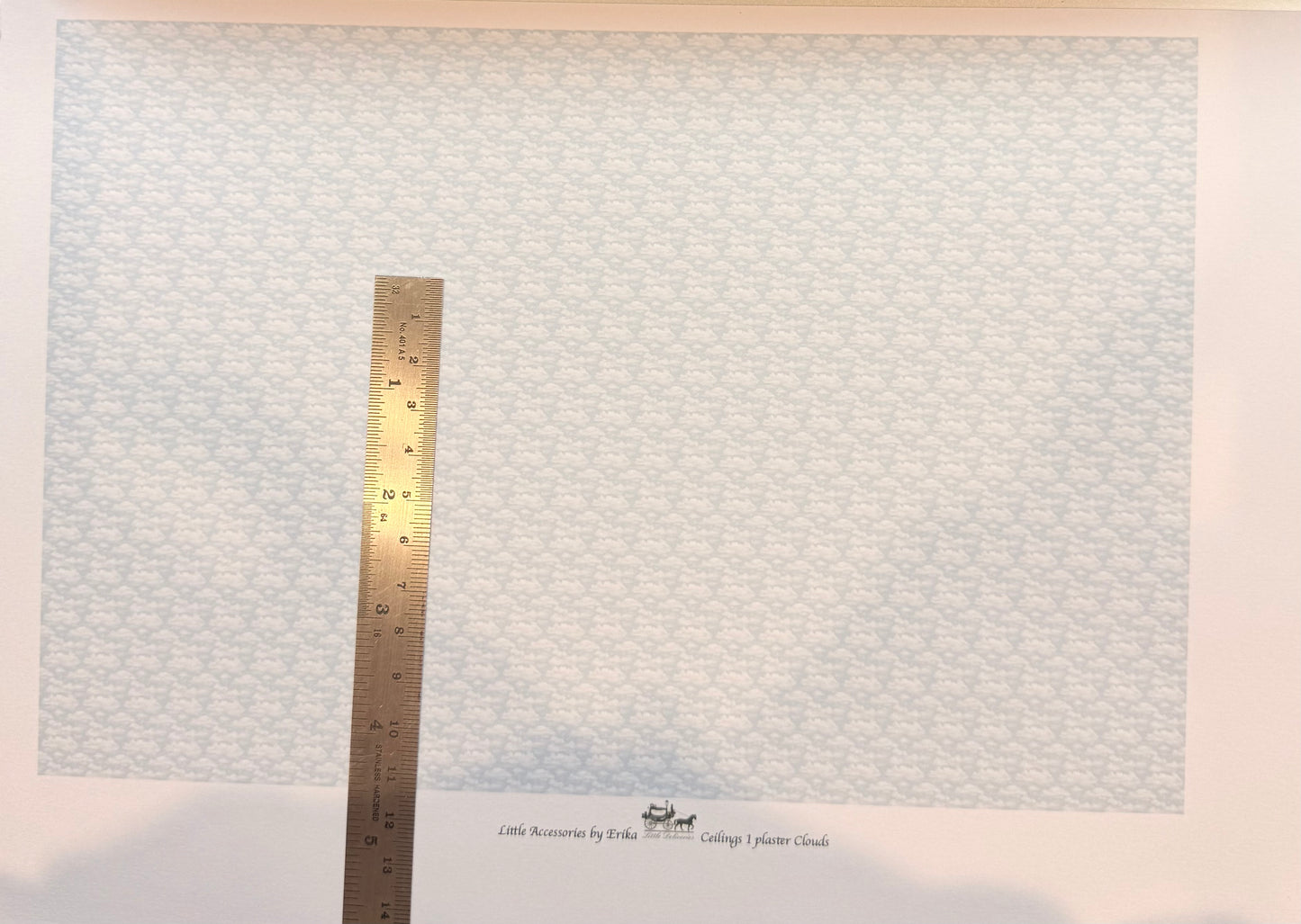 Ceiling 1 plaster Clouds