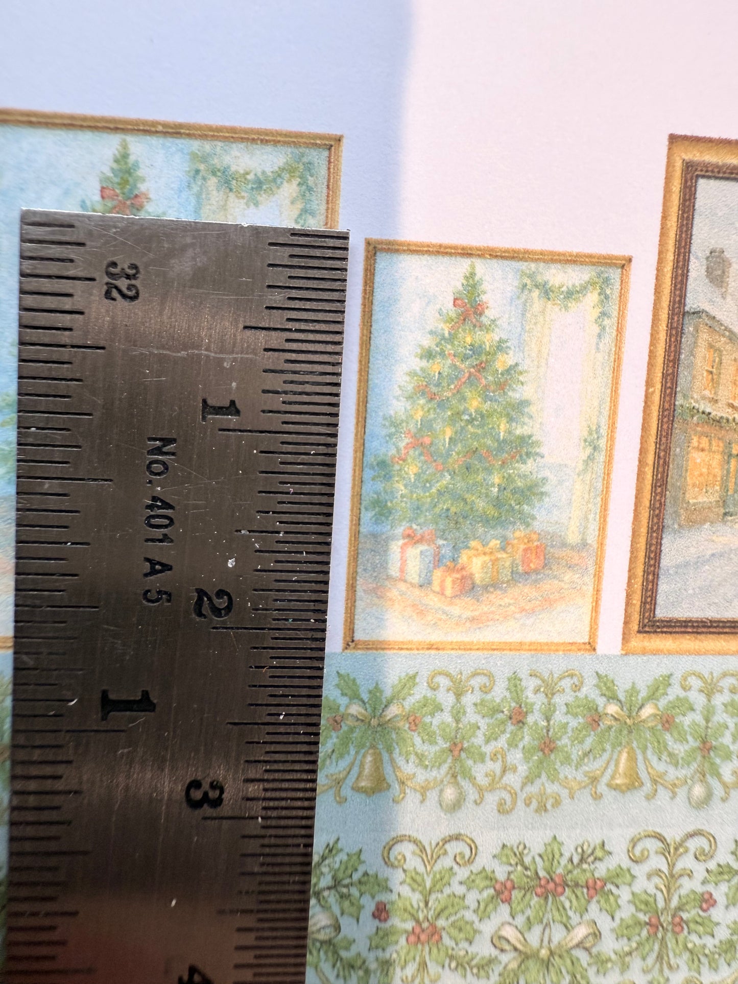 SET. EDWARDIAN CHRISTMAS MINT GREEN 1/48