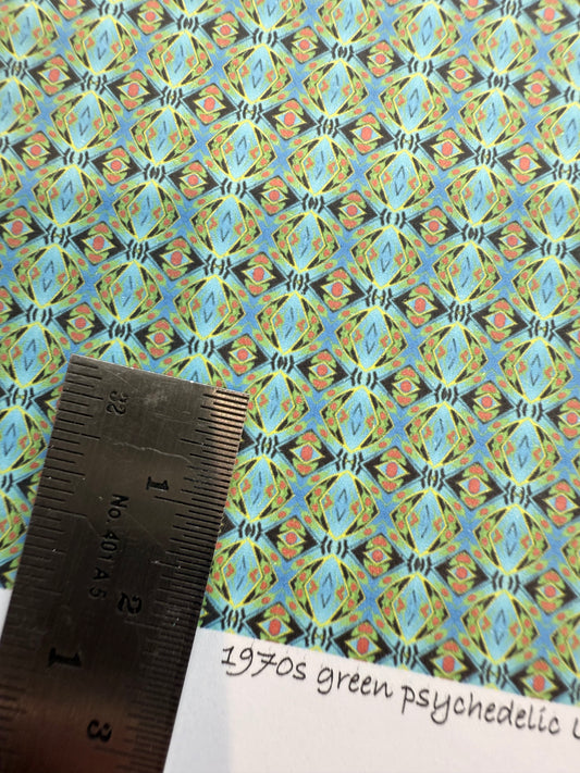 1970s green psychedelic  1/48